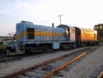 Nekoosa Paper 14 and Milwaukee Road 760 just before sunset.