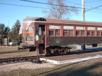 Rear of Michigan Electric 28 during Barn 4 move - 9-Jan-11