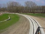 Fresh Ballast on New Lead to yard 14  April 2005