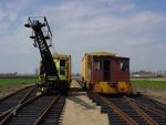 2 Crews Dumping ballast in Yard 14  April 2005