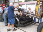 2009 - John Nelligan, Pete Galayda, Mike Stauber (obscured), Kirk Warner, Dan Fenlaciki, Stan Wdowikowski, Dick Cubbage, John Faulhaber