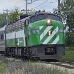 EMD 1953 Burlington Northern 9976