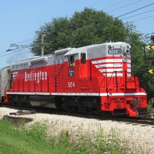 Chicago Burlington & Quincy 504 - Illinois Railway Museum