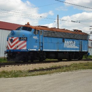 Metra 308 - Illinois Railway Museum