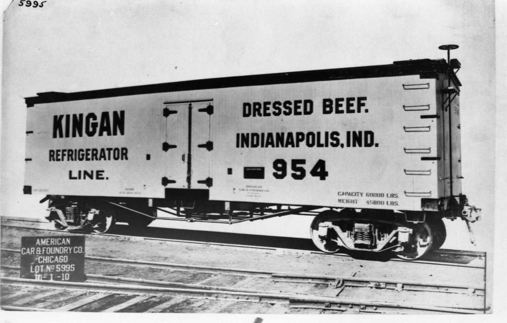 Kingan meat reefer when built in 1910