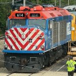 EMD 1974 Metra 614